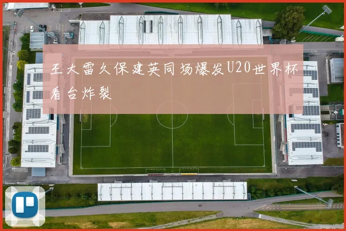 王大雷久保建英同场爆发U20世界杯看台炸裂