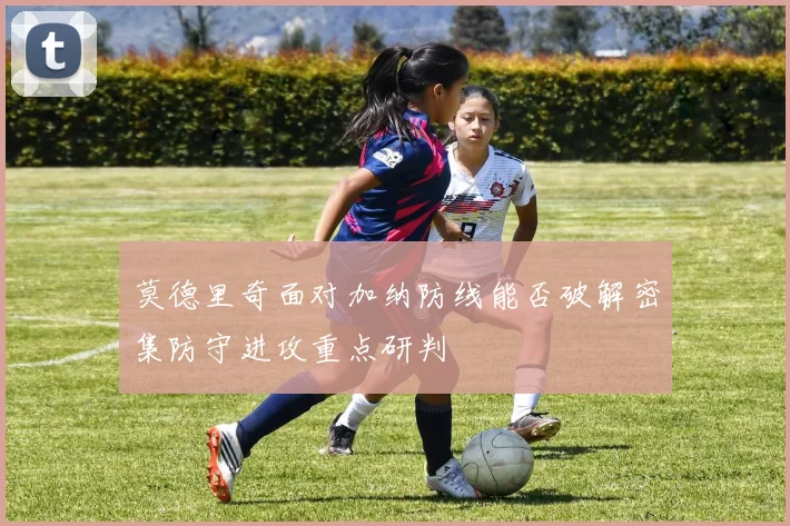 莫德里奇面对加纳防线能否破解密集防守进攻重点研判